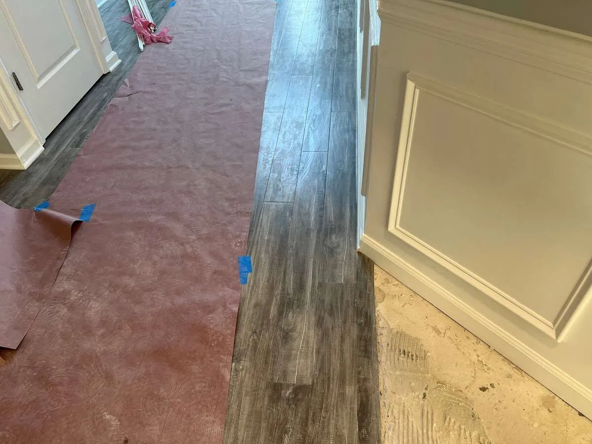 Completed marble shower restoration in Millington